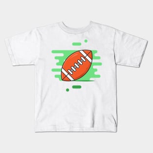 American Football Ball Kids T-Shirt